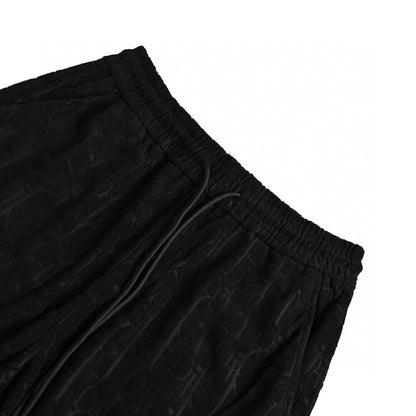 Dior Monogram Jacquard Toweling Shorts "Black"