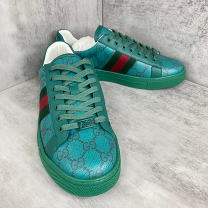 Gucci Ace "Green Monogram"