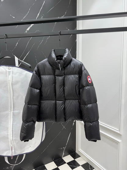 Canada Goose Cropped Cypress Down Jacket "Black"