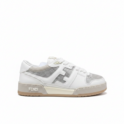 Fendi Match "White-Beige" Crystals