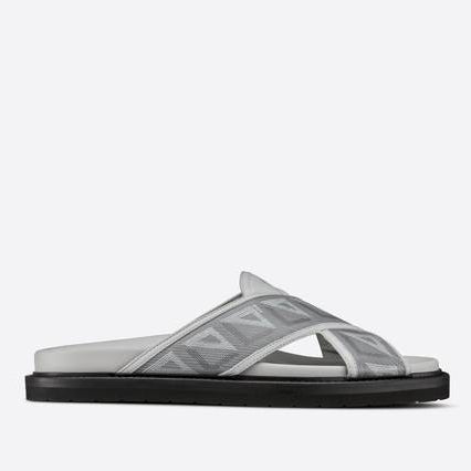 Dior Aqua Slides "CD Diamond Grey"