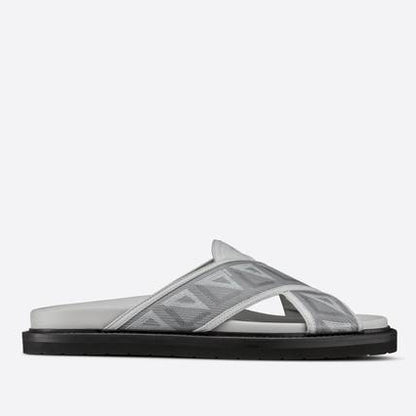 Dior Aqua Slides "CD Diamond Grey"