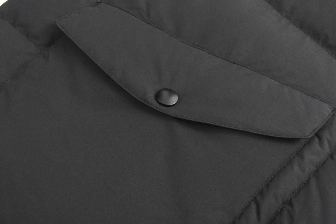 Miu Miu Cropped Down Jacket "Black"