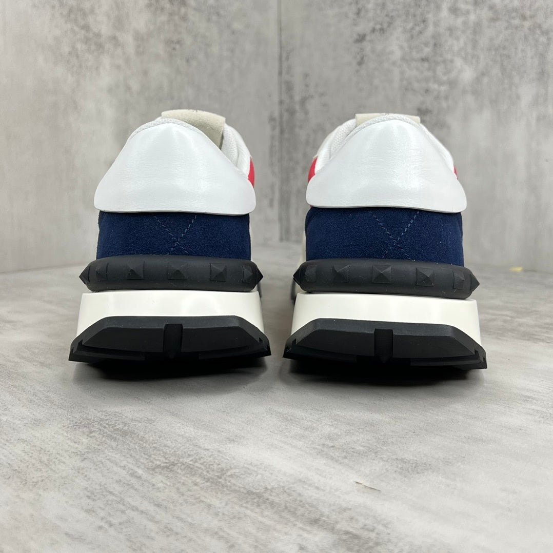 Valentino Garavani Netrunner "White-Red-Blue"