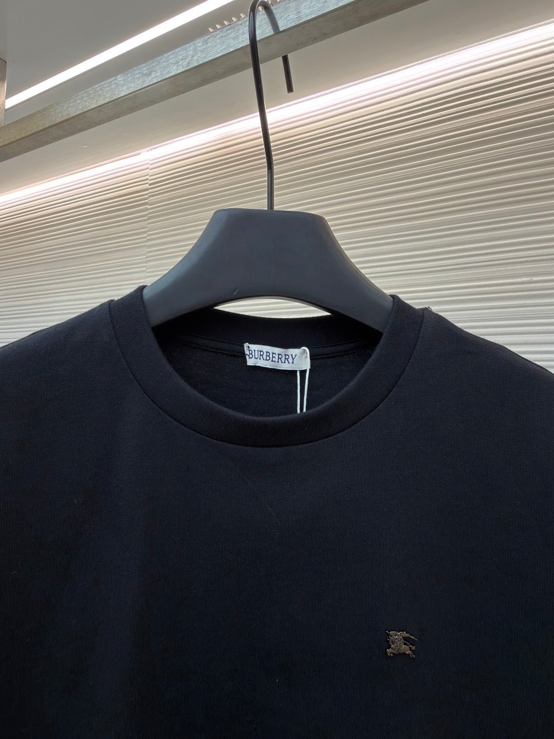Burberry Metal EKD Cotton T-Shirt "Black"