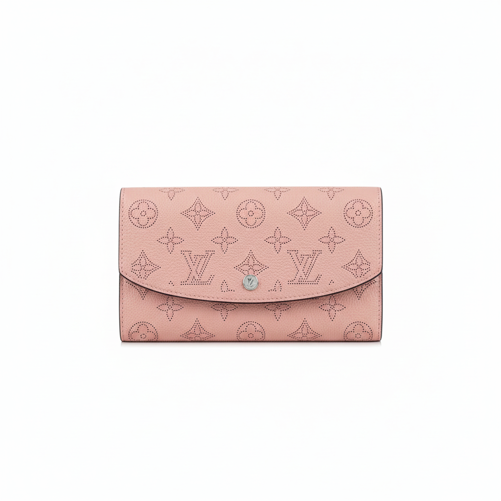 Louis Vuitton iris Wallet "Magnolia Mahina Leather"