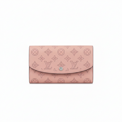 Louis Vuitton iris Wallet "Magnolia Mahina Leather"