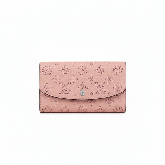 Louis Vuitton iris Wallet "Magnolia Mahina Leather"