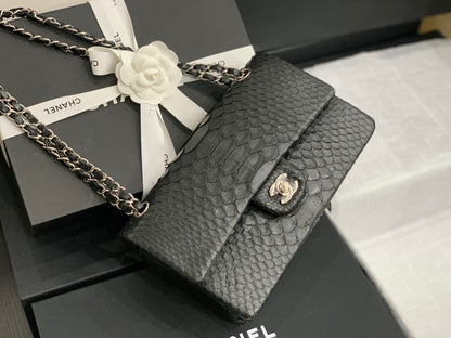Chanel Python Mini Flap Bag