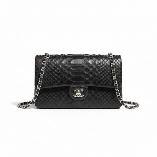 Chanel Python Mini Flap Bag