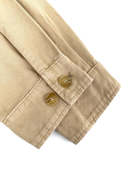 Prada Cotton Jacket with Leather Details "Cord"