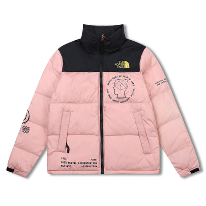 Brain Dead x The North Face Down Jacket "Pink-Black"