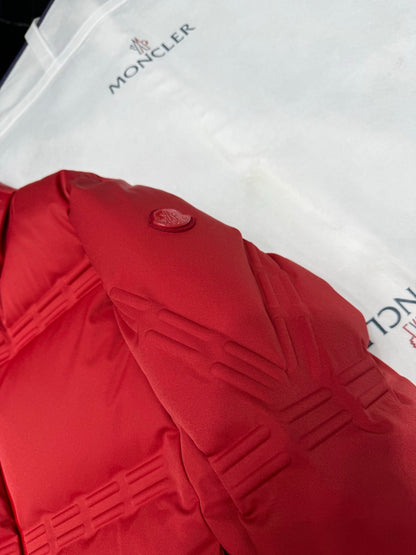 Moncler x A$AP Rocky Rally Short Down Jacket "Red"