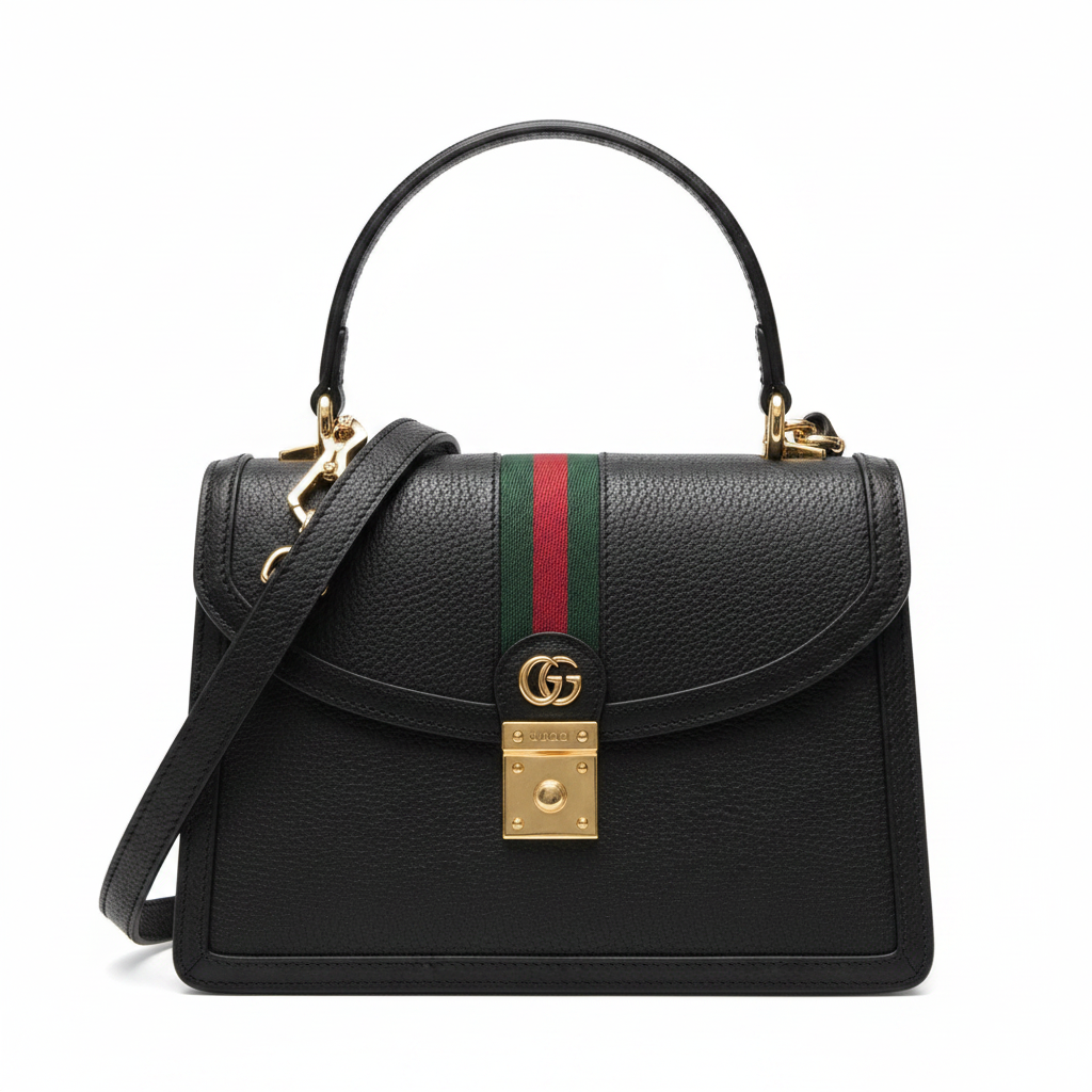 Gucci Ophidia Medium Top Handle Bag