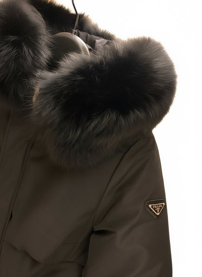 Prada Down Coat Jacket "Black"