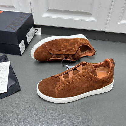 Zegna Triple Stitch "Camel"
