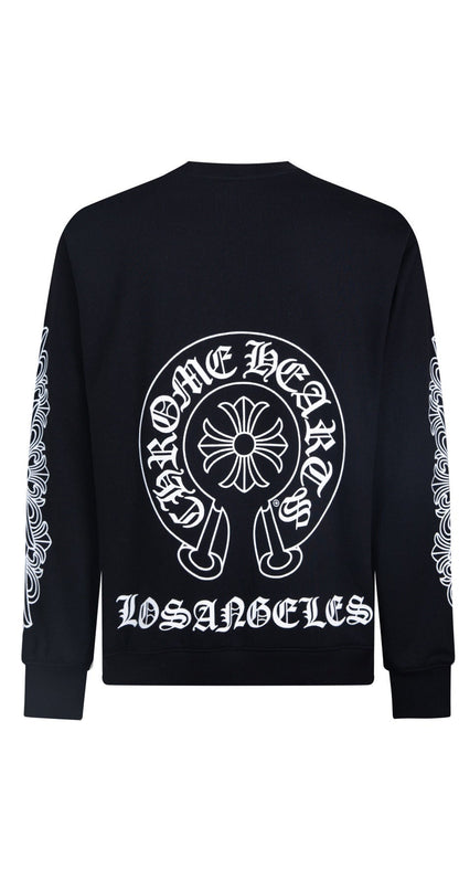 Chrome Hearts Sweatshirt "Black-White"