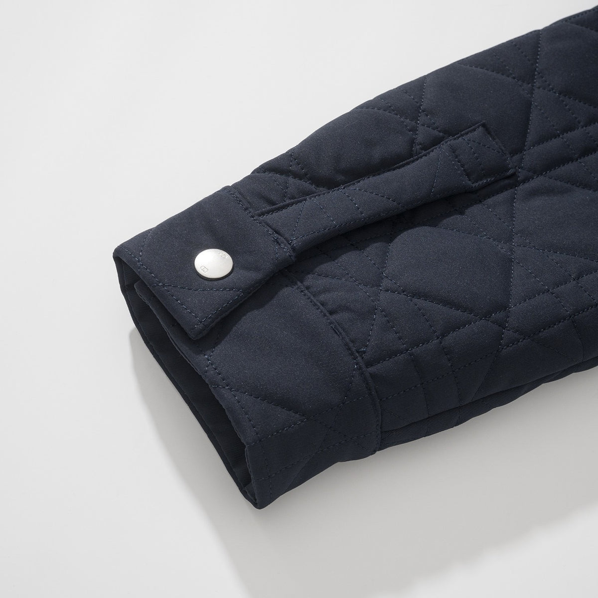 Dior Cannage Overshirt with Leather Dior Patch "Navy Blue Cotton"