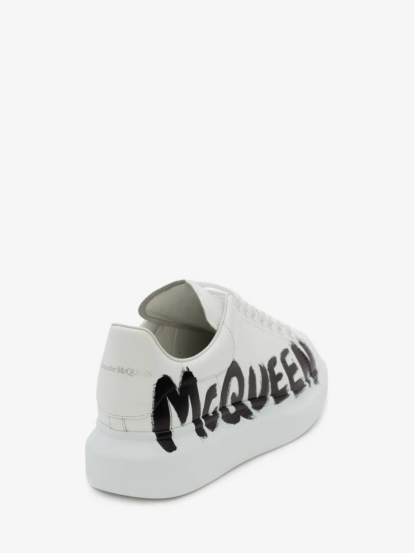 Alexander McQueen Oversized "White-Black Graffiti"