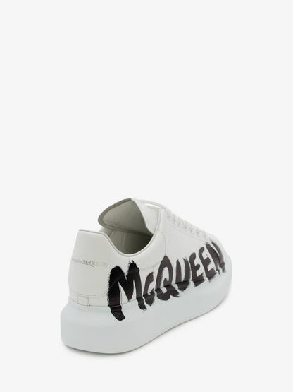 Alexander McQueen Oversized "White-Black Graffiti"
