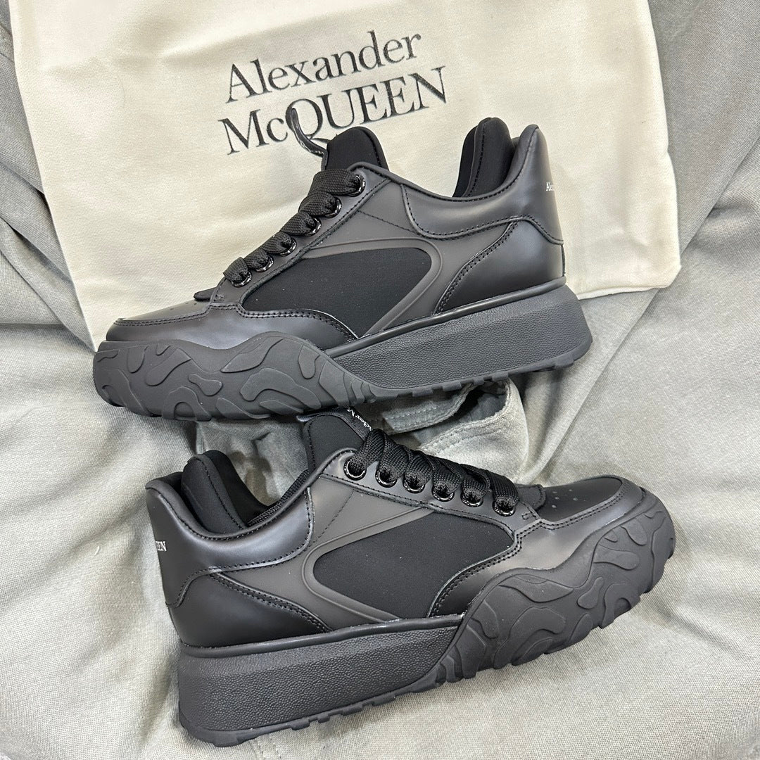 Alexander McQueen Oversized Court "Black"