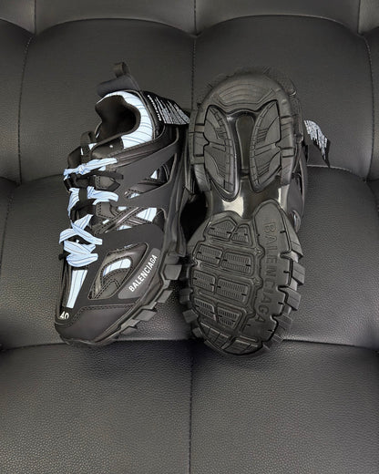 Balenciaga Track Shirt Sneaker "Black-Blue"