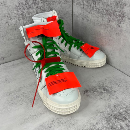 Off-White Off-Court High "White-Green"