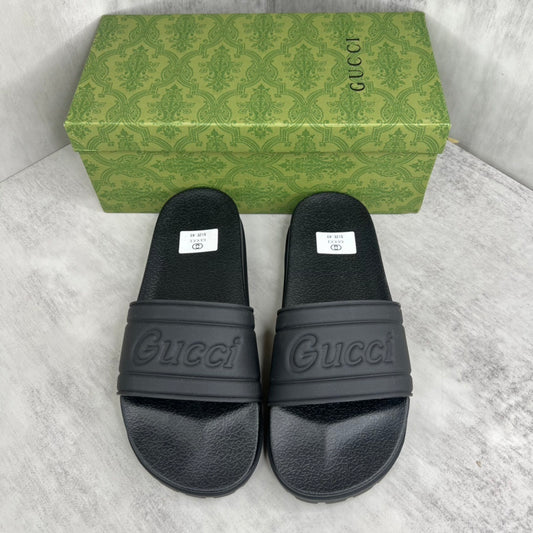 Gucci Slides "Black"