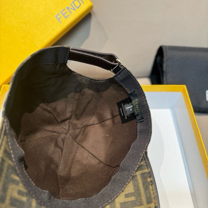 Fendi FF Jacquard Baseball Cap