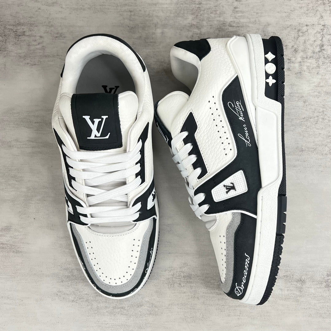 Louis Vuitton Trainers "Black-White"