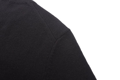 Dior Reverse Sweater "Black Wool-Cashmere Jacquard"