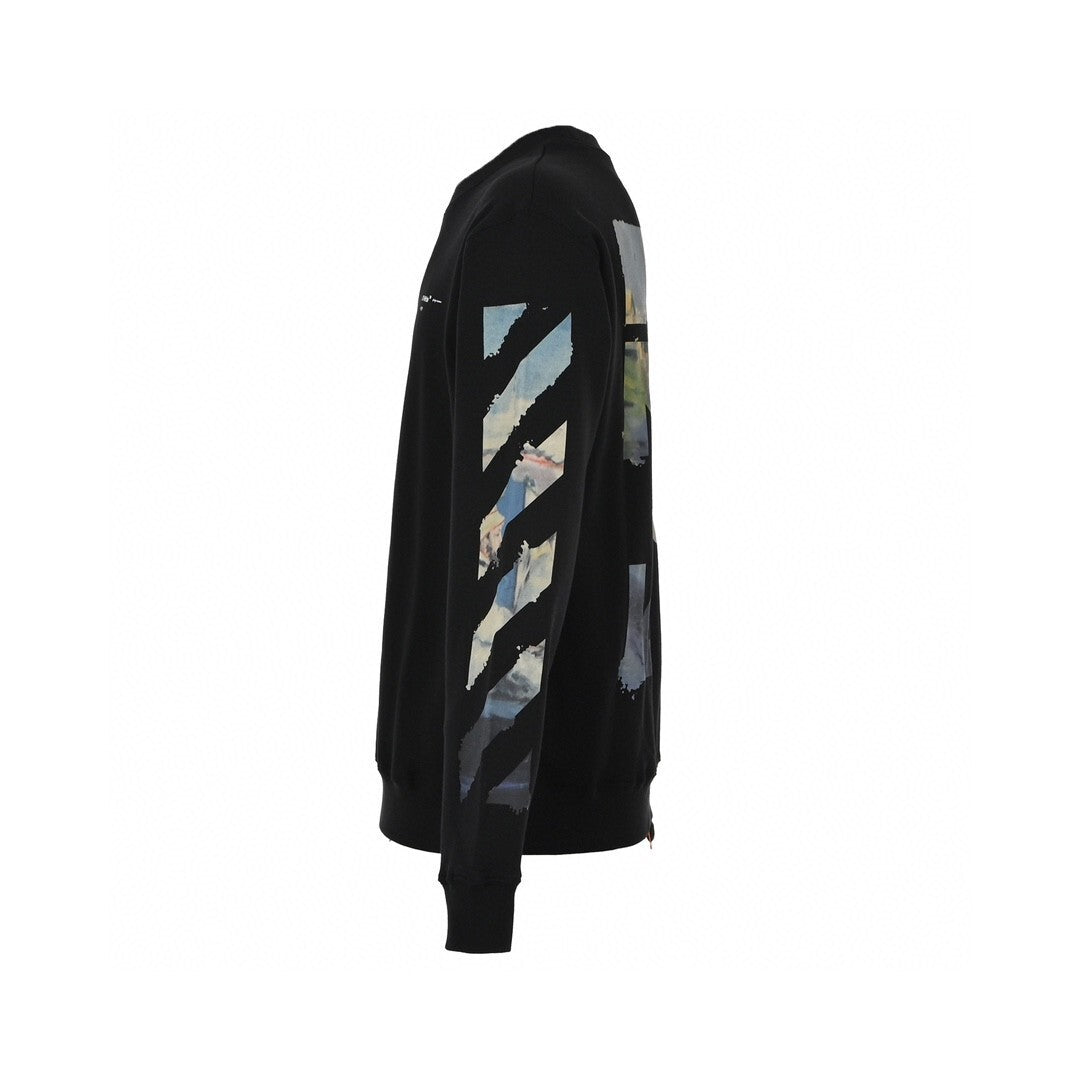 Off-White Diag Arrows Sweatshirt "Black-Multicolour"