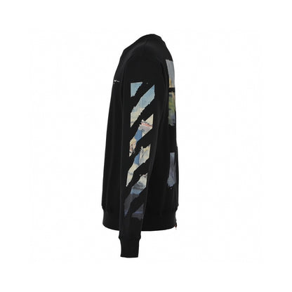 Off-White Diag Arrows Sweatshirt "Black-Multicolour"