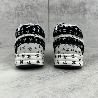 Chanel 22A "Black-White All Over Logo"