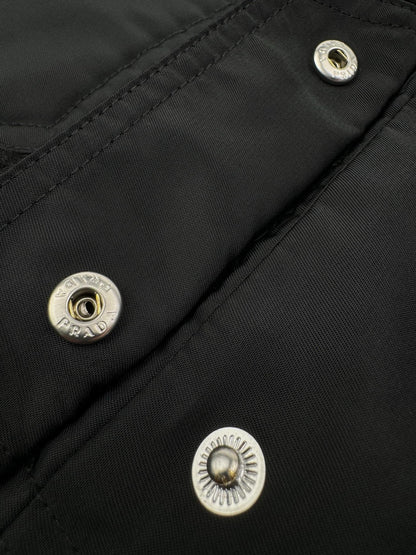 Prada Wool and Cashmere Cardigan "Black"