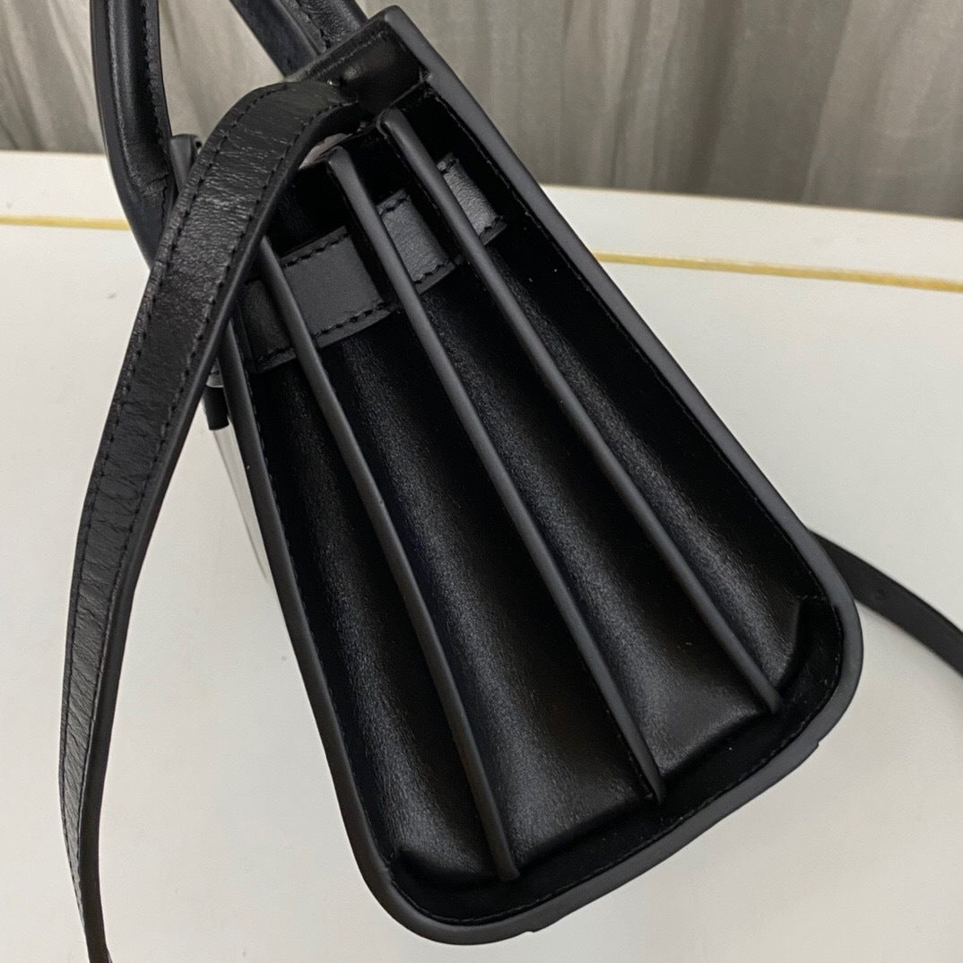 Saint Laurent Sac De Jour in Smooth Leather - Nano