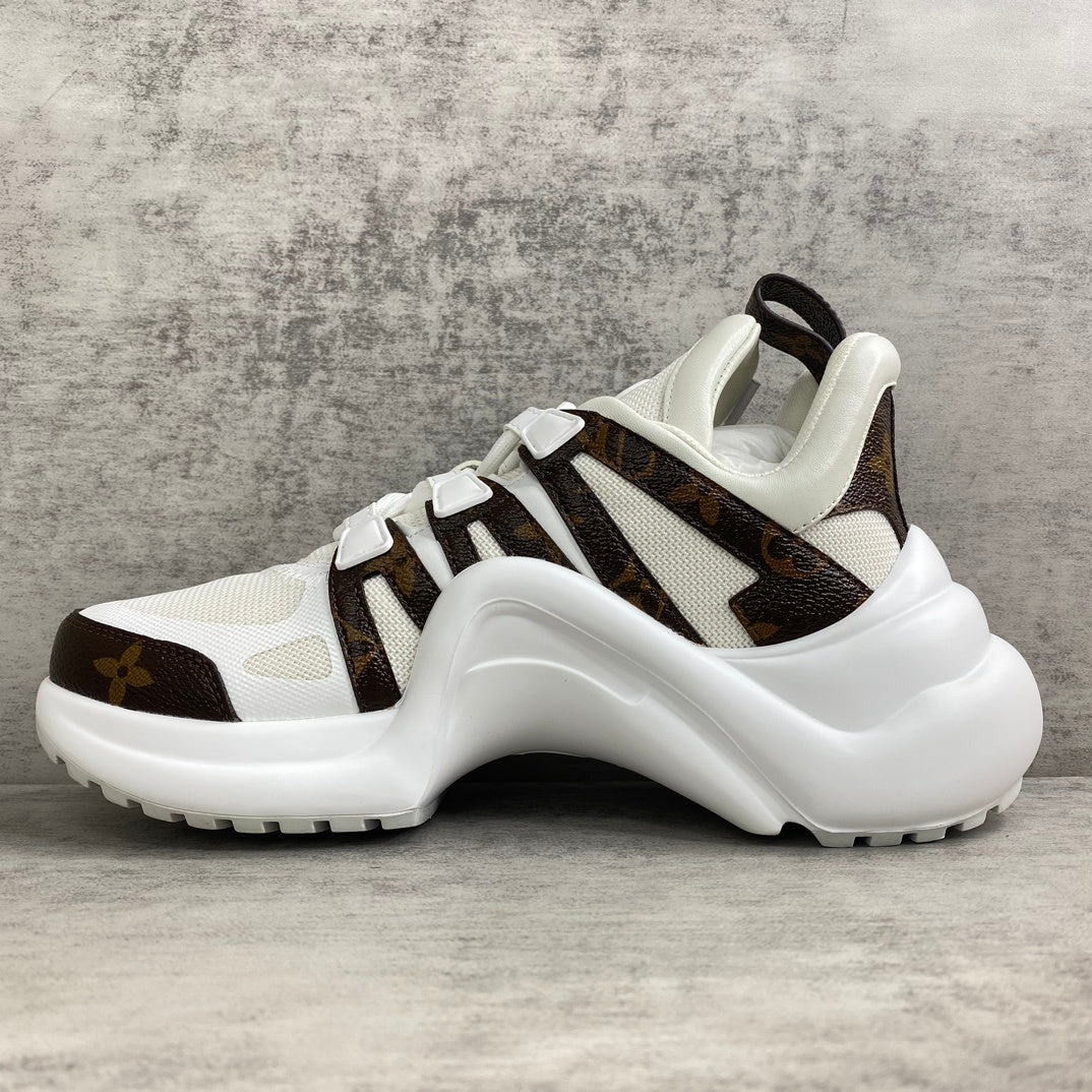 Louis Vuitton Arklight "White-Brown"