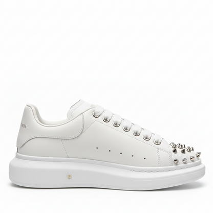 Alexander McQueen Oversized "White-Silver Studded"