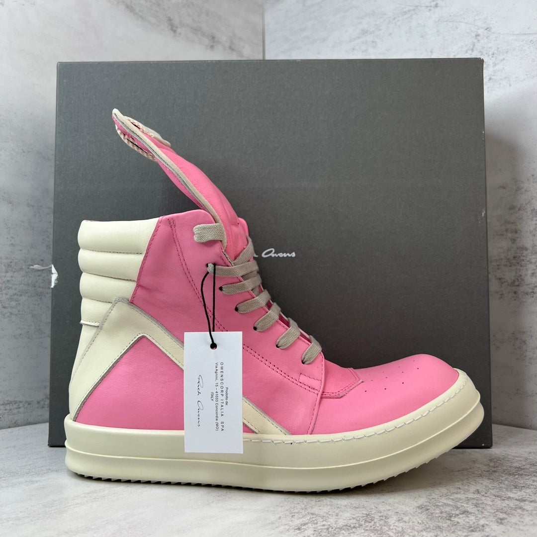 Rick Owens Geobasket "Pink-Beige"