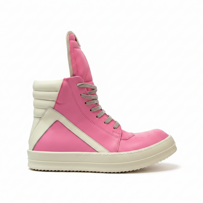 Rick Owens Geobasket "Pink-Beige"