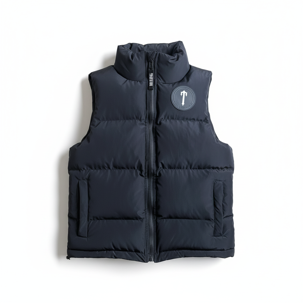 Trapstar Irongate Down Vest "Black"