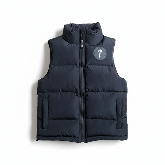 Trapstar Irongate Down Vest "Black"