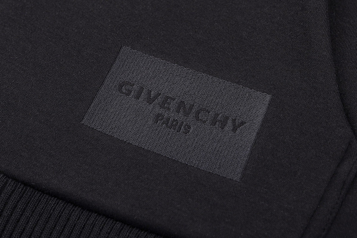Givenchy Couture Seam Zipped Hoodie "Black"