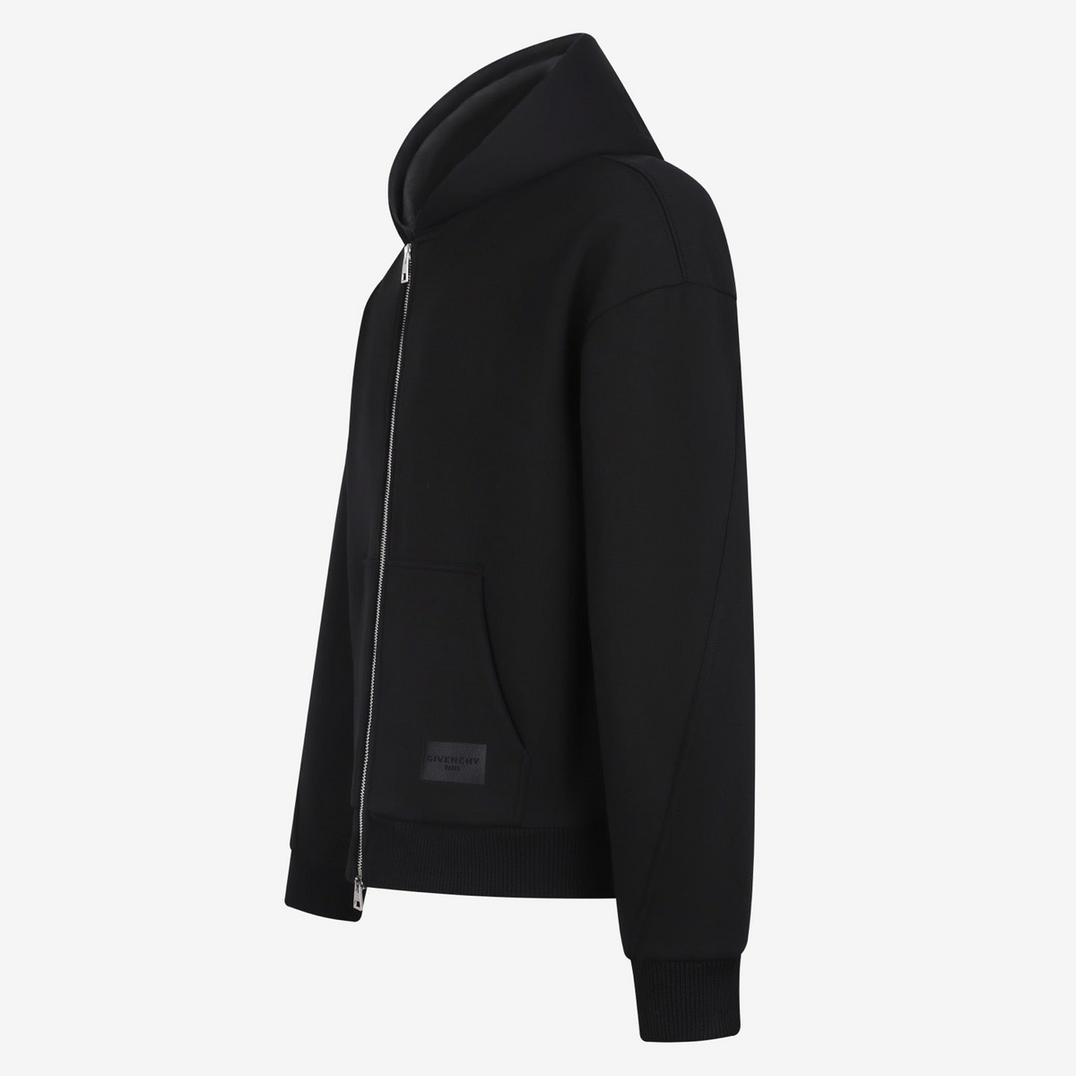 Givenchy Couture Seam Zipped Hoodie "Black"