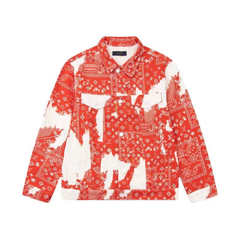 Louis Vuitton Bandana Denim Jacket