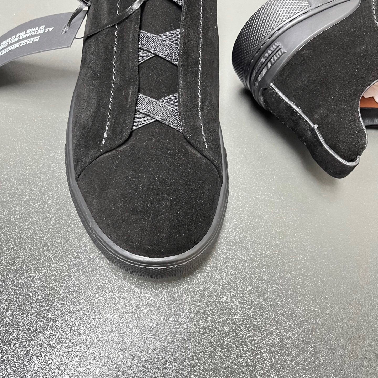 Zegna Triple Stitch "Black"