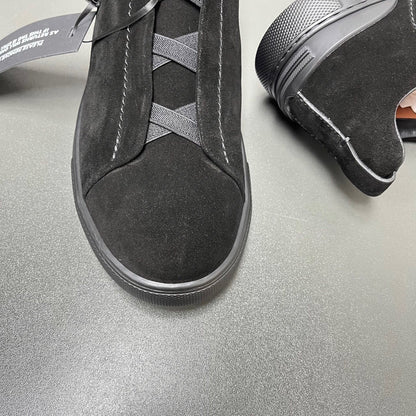 Zegna Triple Stitch "Black"