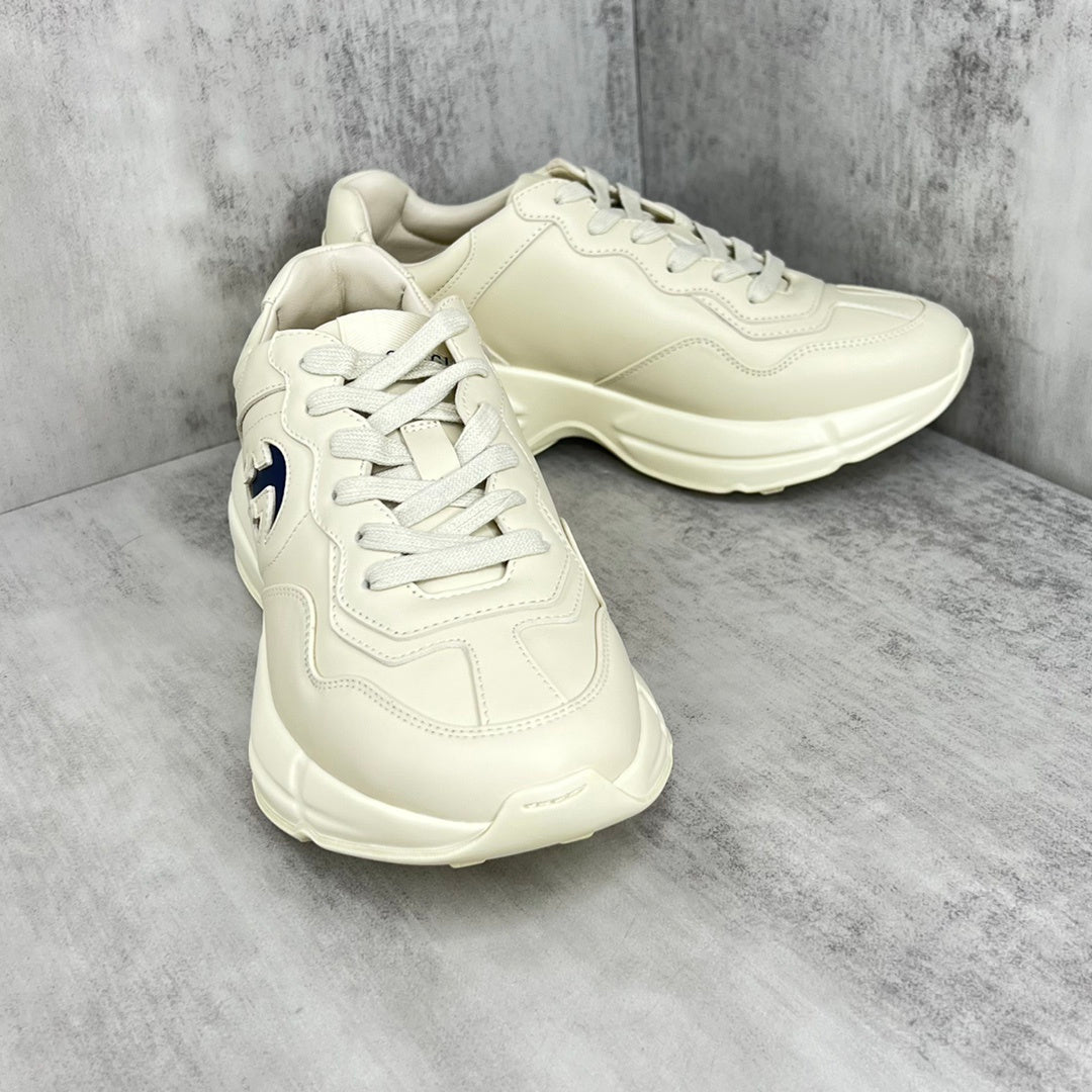 Gucci Rhyton Interlocking G "Beige-Black"