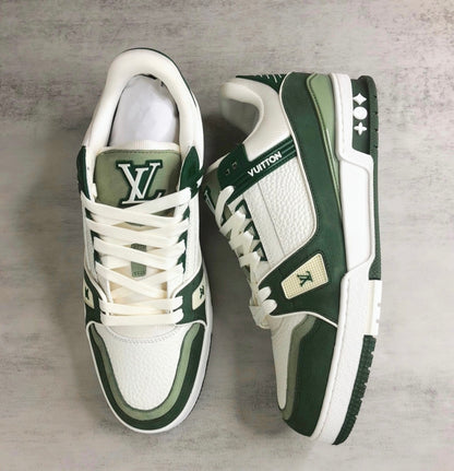 Louis Vuitton Trainers "Green-White"