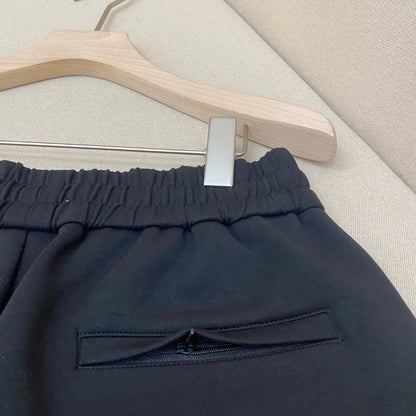 Gucci Logo Embroidered Shorts "Black"